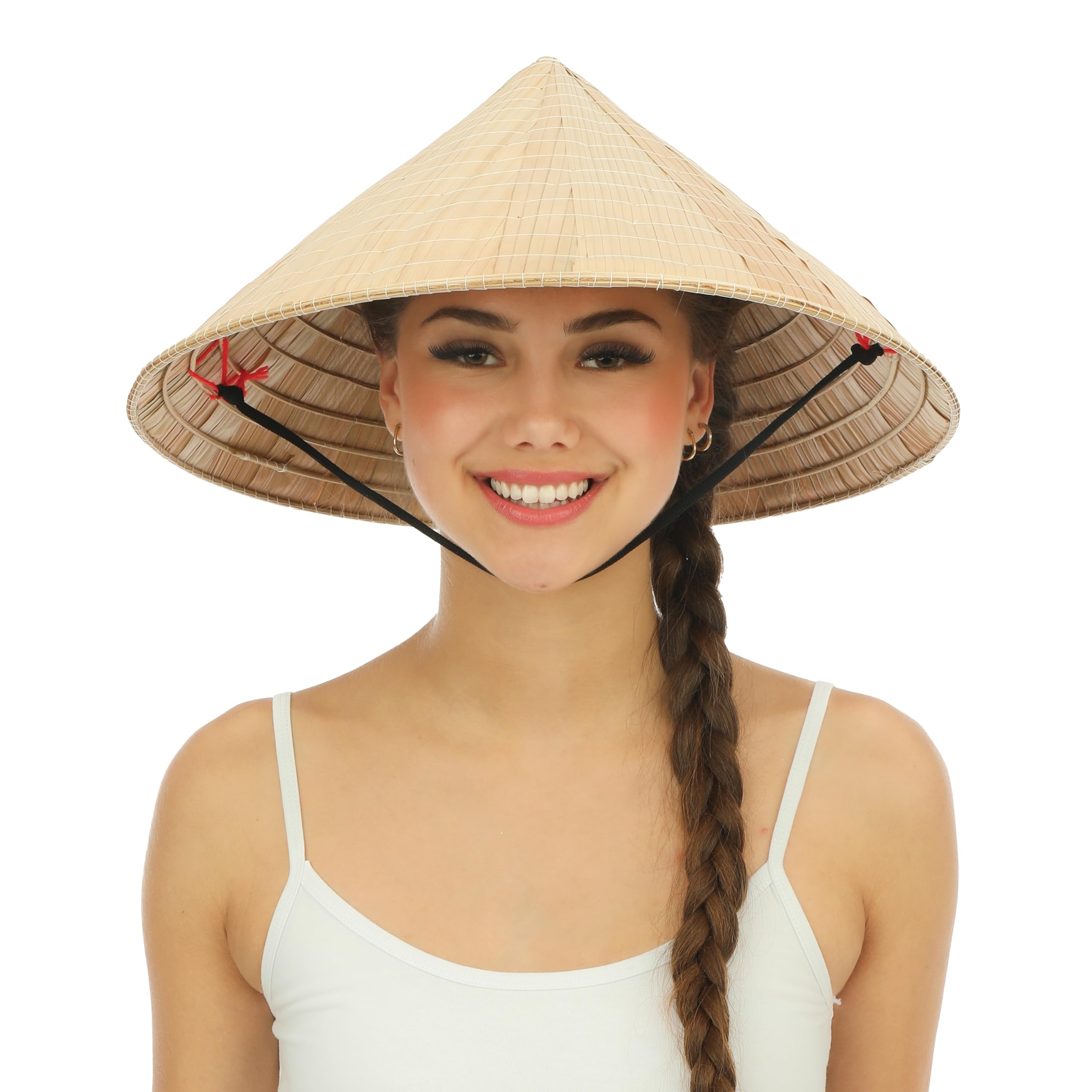p-tit-clown-34700-vietnamesischer-strohhut-beige-unisex-erwachsene image 2