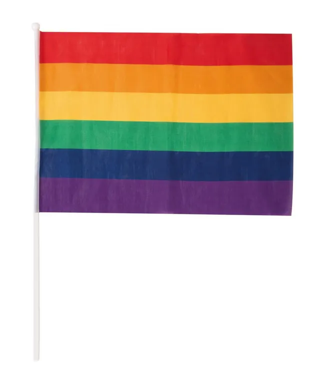 ptit-clown-regenbogen-flagge-30-x-40-cm-deko-und-kost-m-accessoire image 1