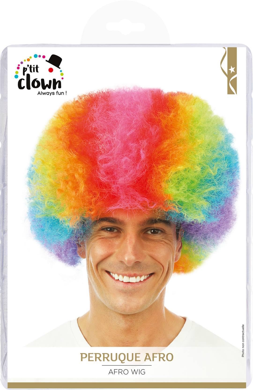p-tit-clown-per-cke-willy-afro-mehrfarbig image 5
