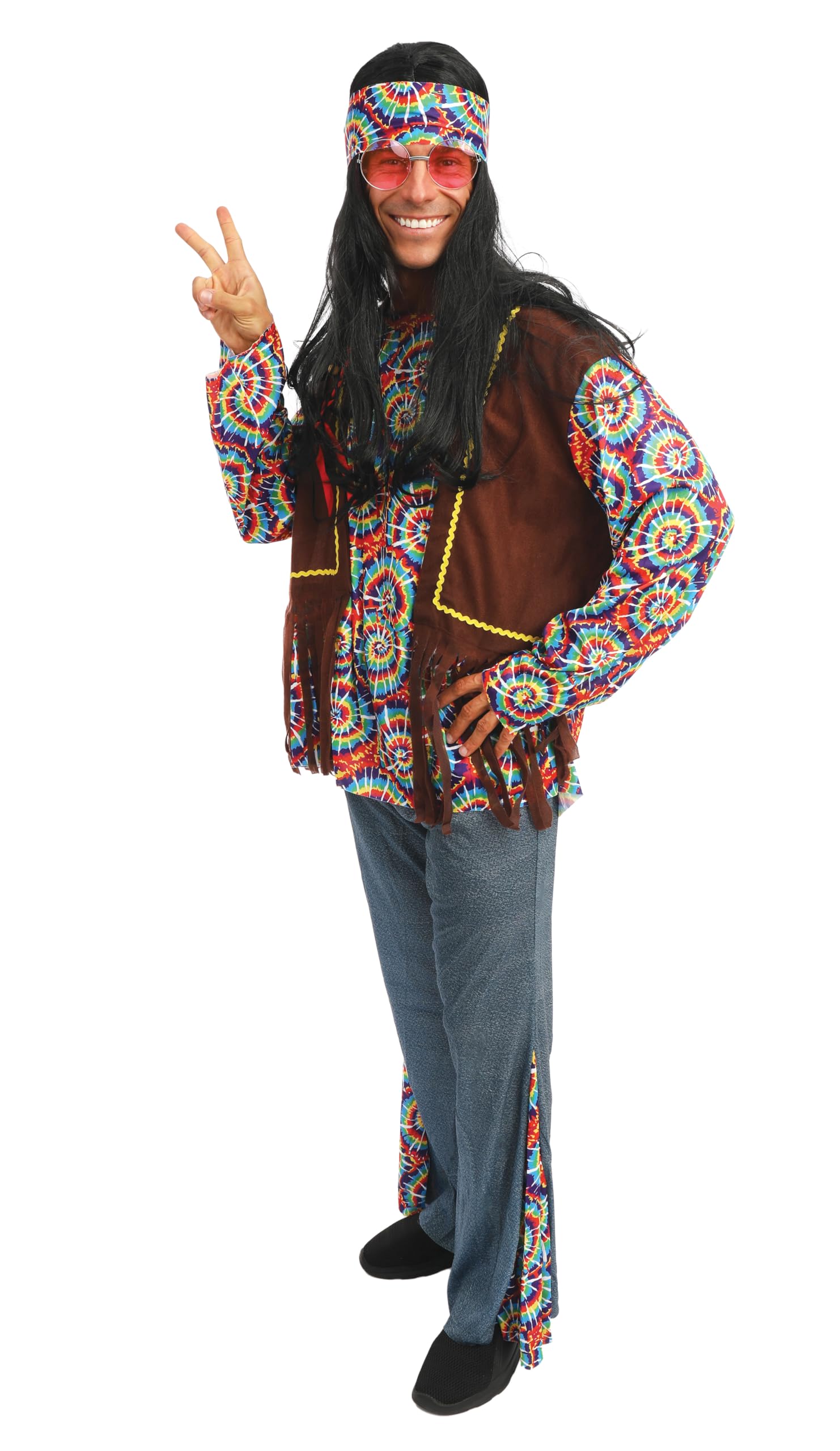 ptit-clown-hippie-psych-d-lique-kost-m-f-r-herren image 2