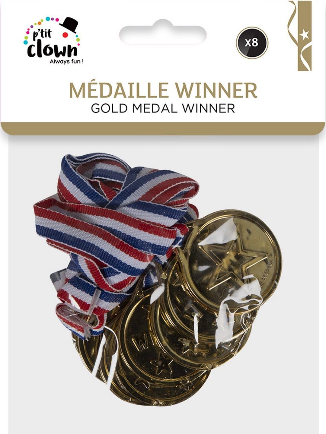 g-n-rique-35190-goldmedaille-mit-kordel-blau-wei-rot image 2