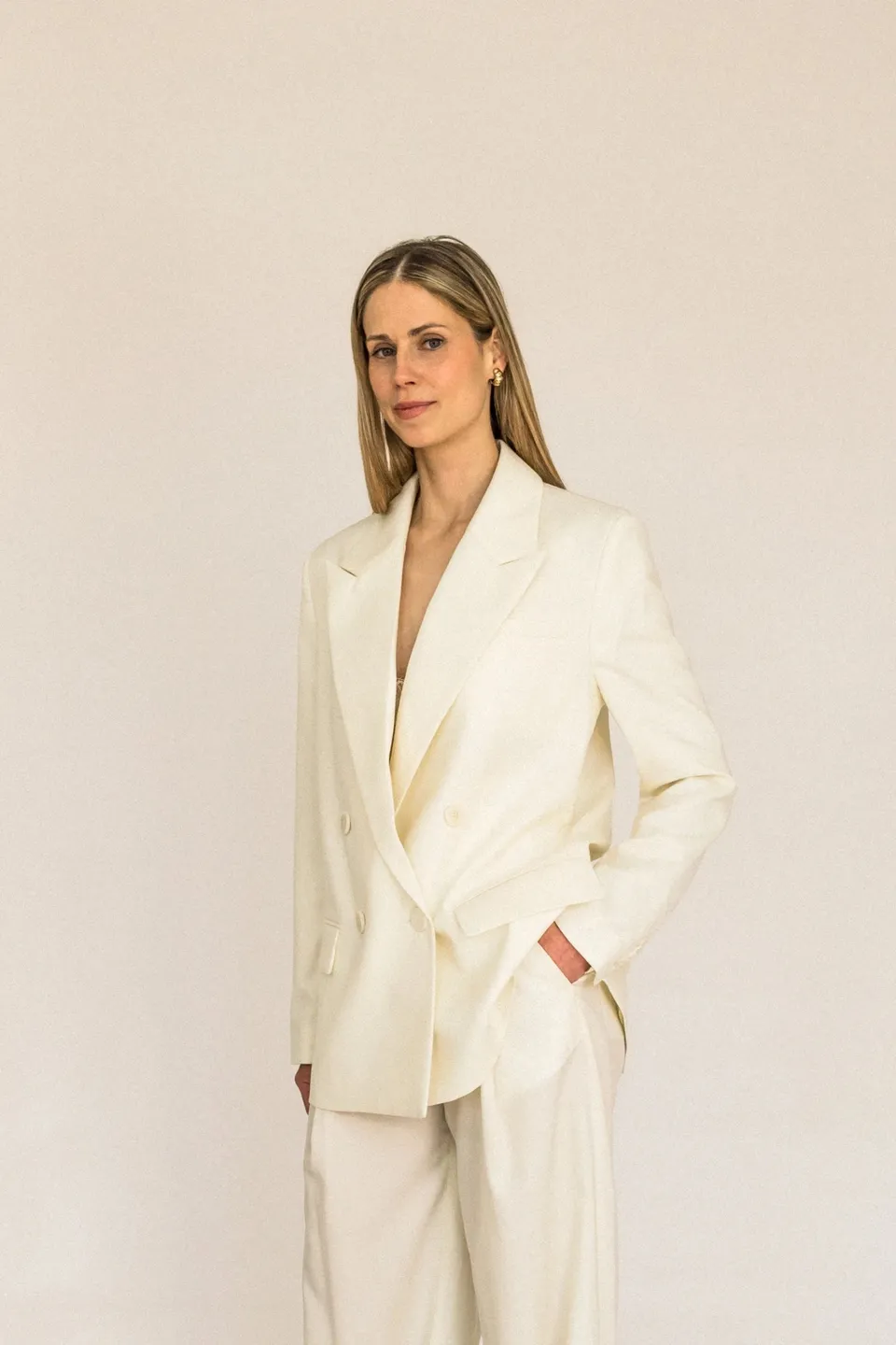 lotta-ludwigson-alva-blazer-vanilla-creme image 1