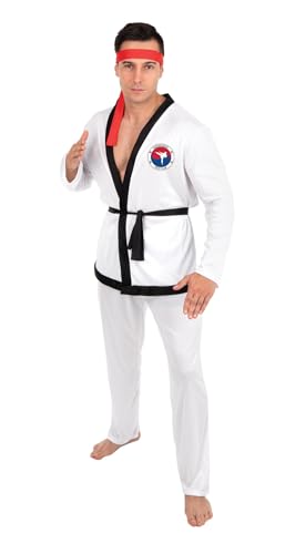 ptit-clown-ninja-samurai-kost-m-f-r-damen-schwarz-rot image 7