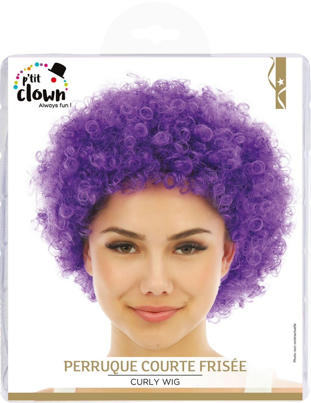p-tit-clown-per-cke-kurz-gelockt-violett-kost-m-per-cke image 5