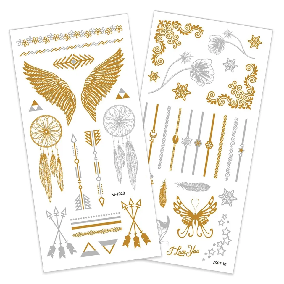 ptit-clown-23740-tattoos-gold-silber-ii-tempor-re-tattoos image 1