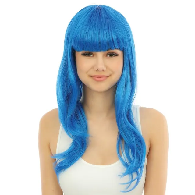 ptit-clown-per-cke-lola-68060-lang-glatt-mit-pony-blau image 1