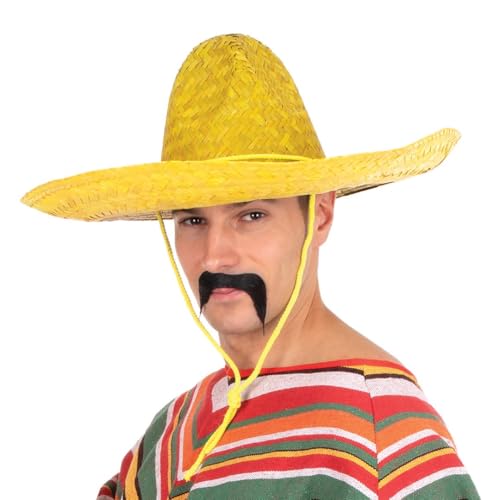 p-tit-clown-50800-stroh-sombrero-hut-mit-klebeband image 8