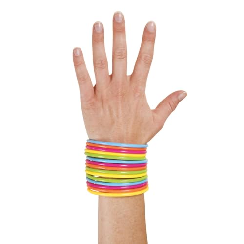 ptit-clown-17538-armreif-set-15-st-ck-kunststoff-bunt image 4