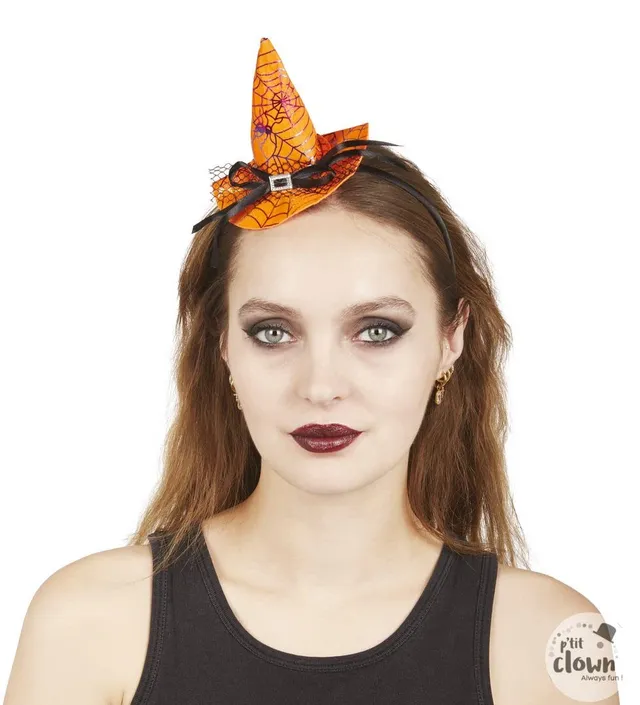 ptit-clown-mini-hexenhut-haarreif-karneval-halloween-kost-m-accessoire-multicolo image 1