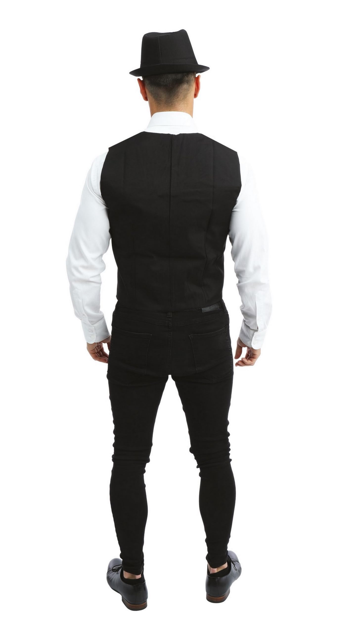 ptit-clown-gangster-jacke-herren-schwarz-kost-mjacke image 3