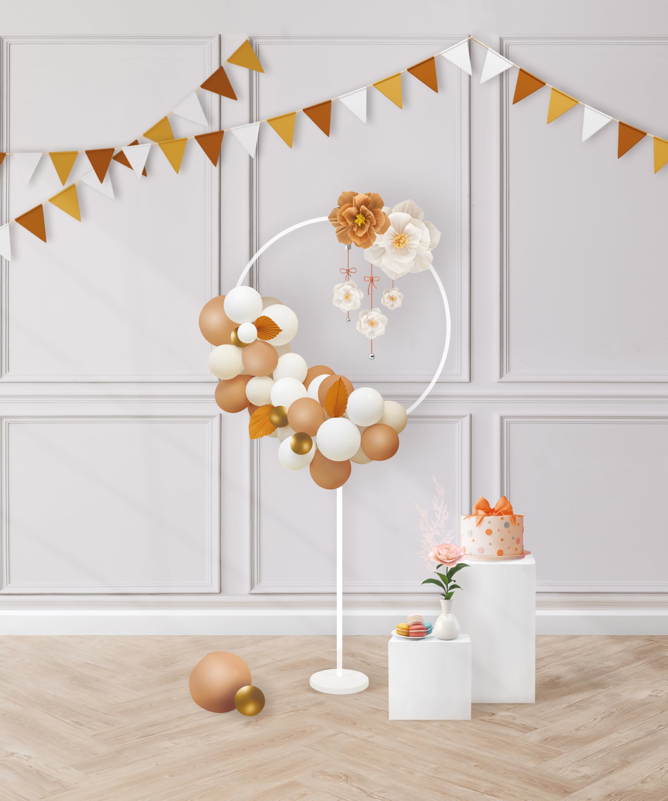 ptit-clown-ballonst-nder-kreis-cam-et-l-on-wei-pvc image 1