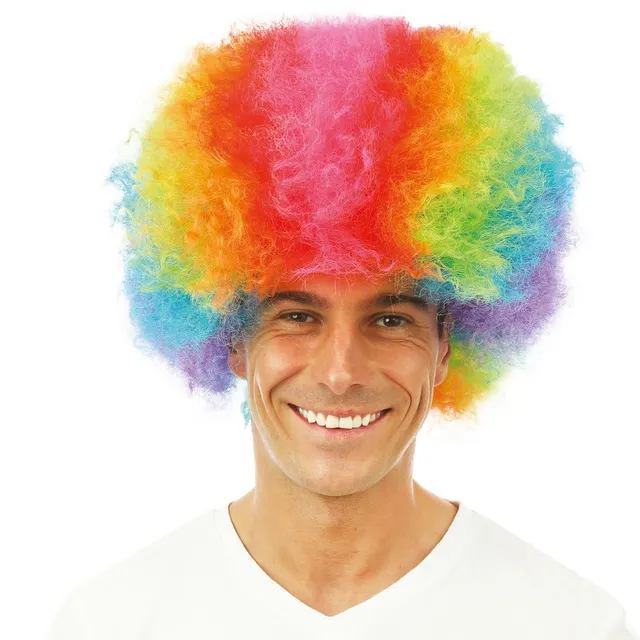 p-tit-clown-per-cke-willy-afro-mehrfarbig image 1