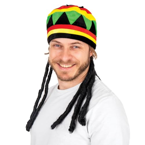 p-tit-clown-14782-barett-rasta-velours-mit-dreadlocks-erwachsene image 8