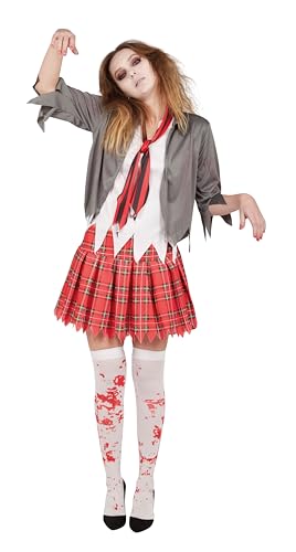 ptit-clown-blutiges-studentenkost-m-blutige-studentin-f-r-erwachsene-halloween-l image 7