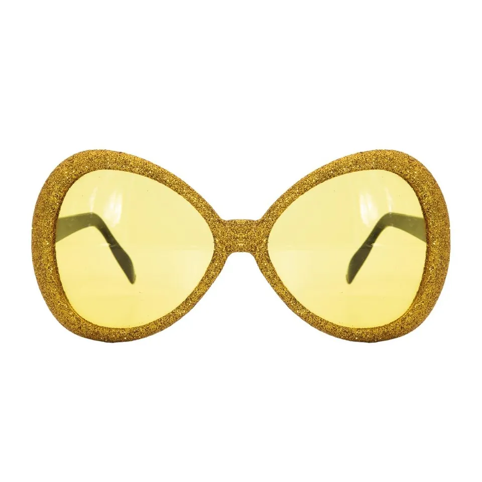 p-tit-clown-20034-disco-brille-mit-pailletten-gold-aus-kunststoff image 1