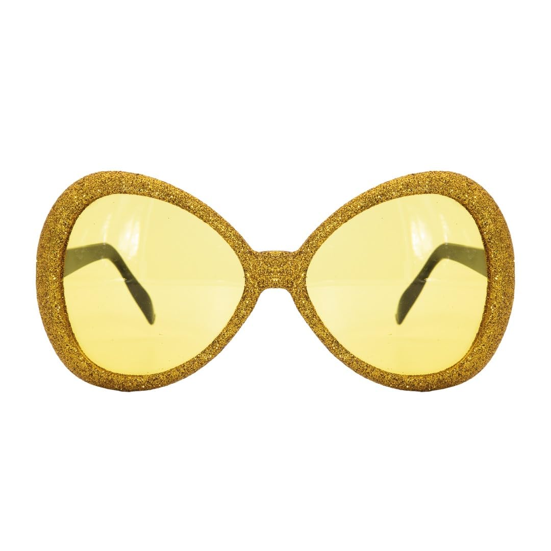 p-tit-clown-20034-disco-brille-mit-pailletten-gold-aus-kunststoff image 1