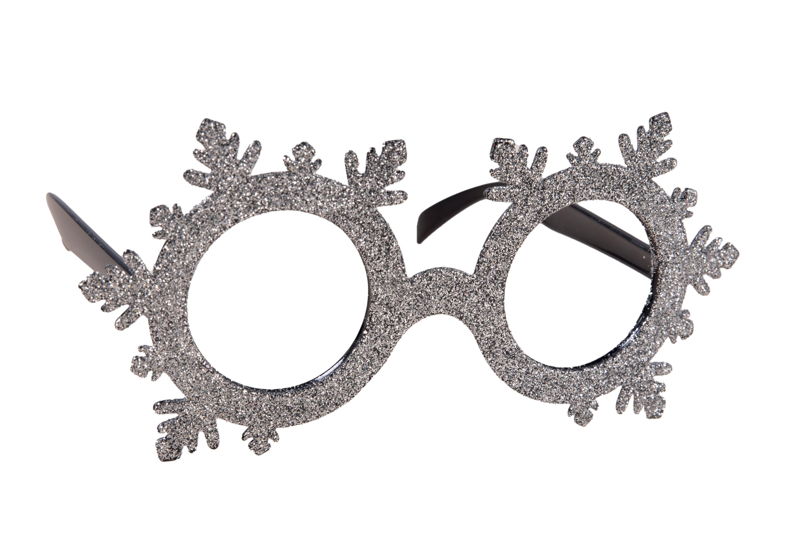 p-tit-clown-brille-schneeflocken-silber-glitzer-partybrille-erwachsene image 2