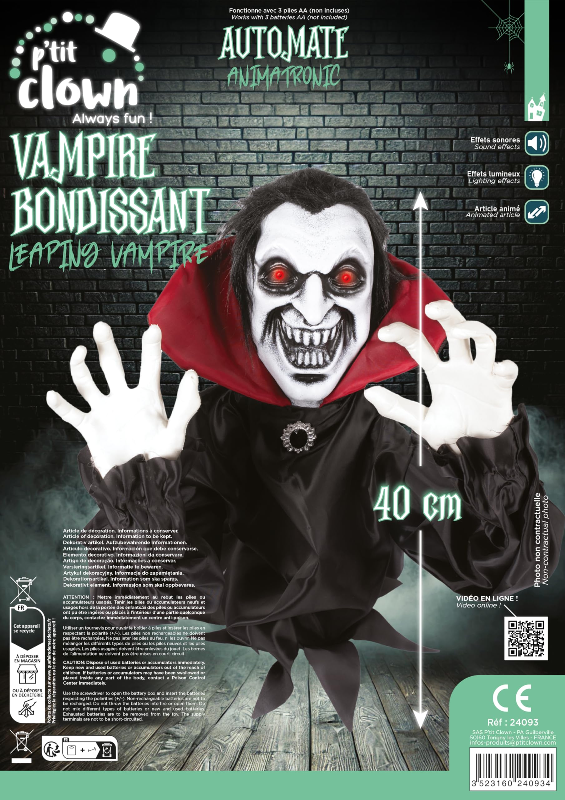 ptit-clown-24093-springender-halloween-vampir-automat-40-cm-mit-sound-und-licht image 6