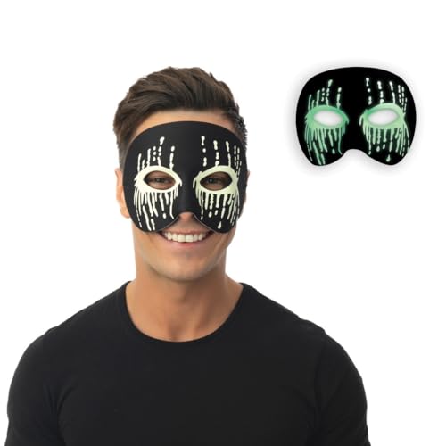 ptit-clown-23827-blutige-maske-phosphoreszierend-schwarz-wei-halloween image 8