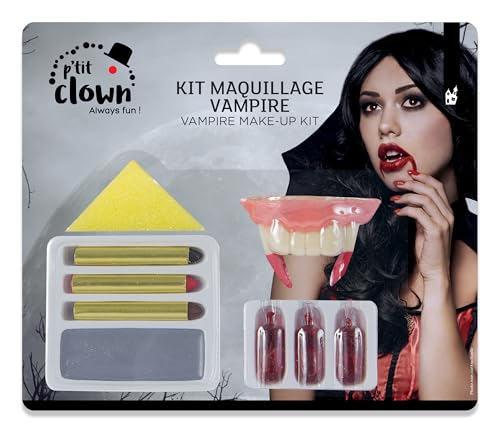 ptit-clown-vampire-schminkset-grau-halloween-make-up-set-erwachsene-abwaschbar image 8