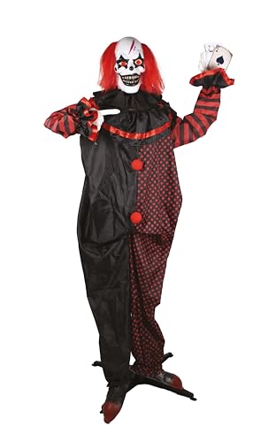 ptit-clown-doppelkopf-clown-animatronic-180-cm-mit-sound-und-licht image 8