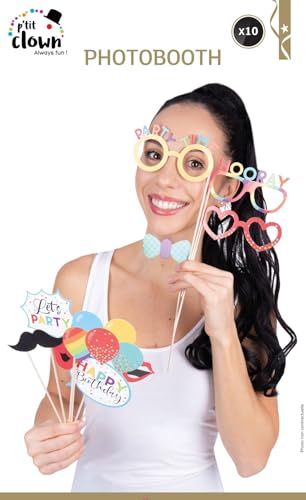 p-tit-clown-fotobooth-set-geburtstag-10-teilig-mehrfarbig-re22739 image 7