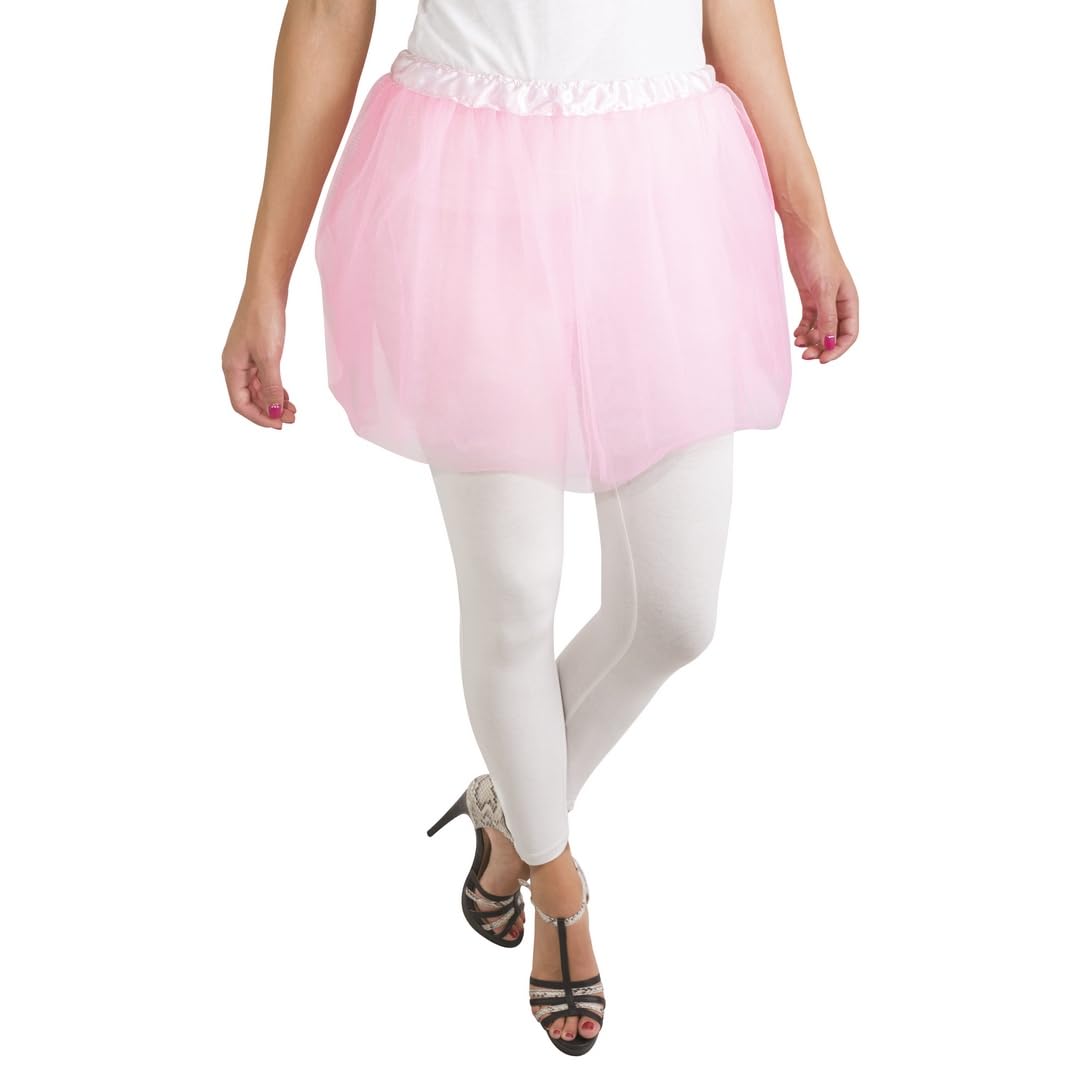 ptit-clown-tutu-t-ll-rock-hellrosa-gef-ttert-einheitsgr-e image 1