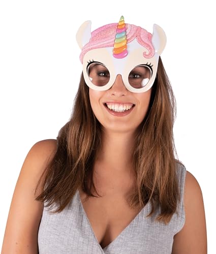 ptit-clown-einhorn-brille-partybrille-accessoire image 4