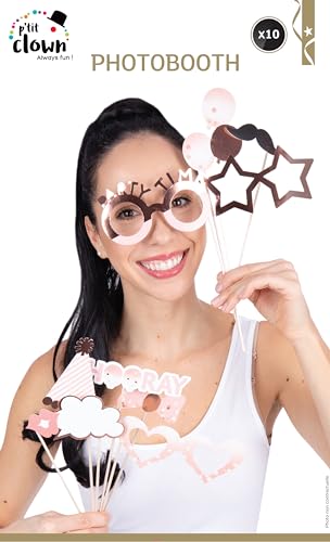 p-tit-clown-fotobooth-ros-gold-10-teilig-hochzeit-party image 7