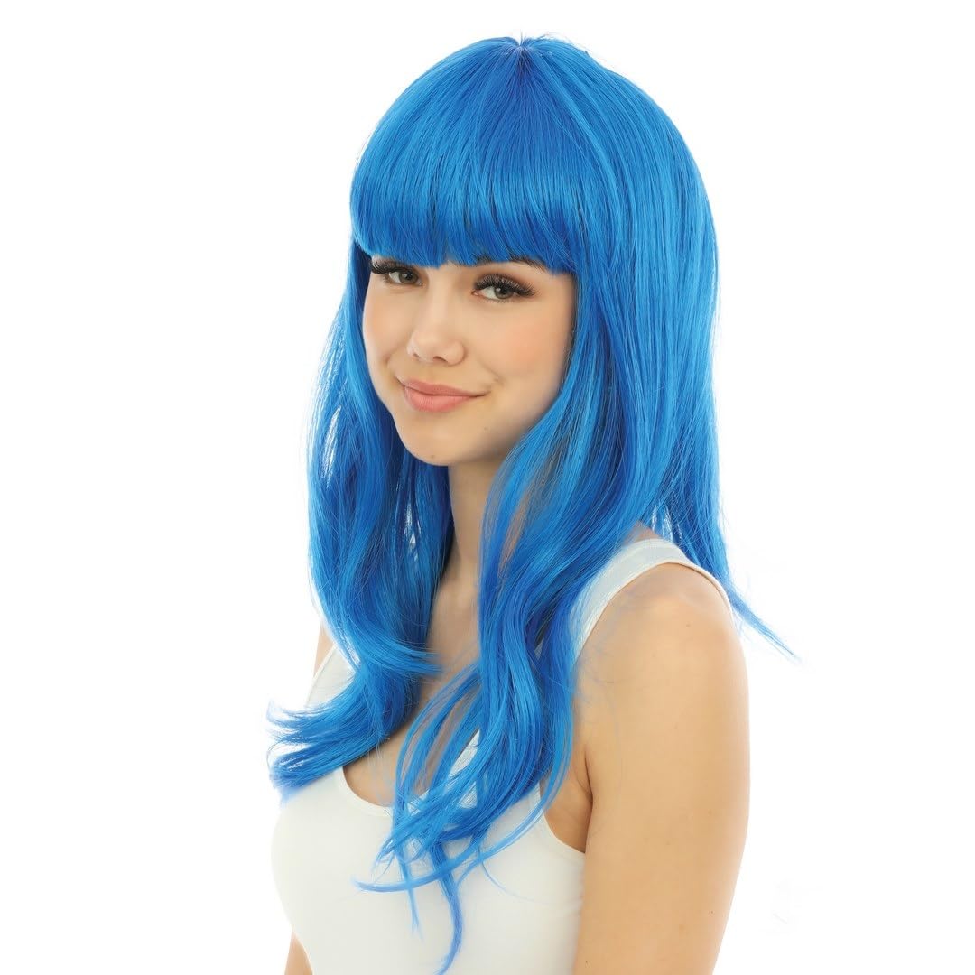 ptit-clown-per-cke-lola-68060-lang-glatt-mit-pony-blau image 2