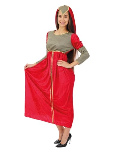 ptit-clown-89826-luxus-kost-m-juliette-mittelalter-prinzessin-rot-gold-l-xl-erwa image 8