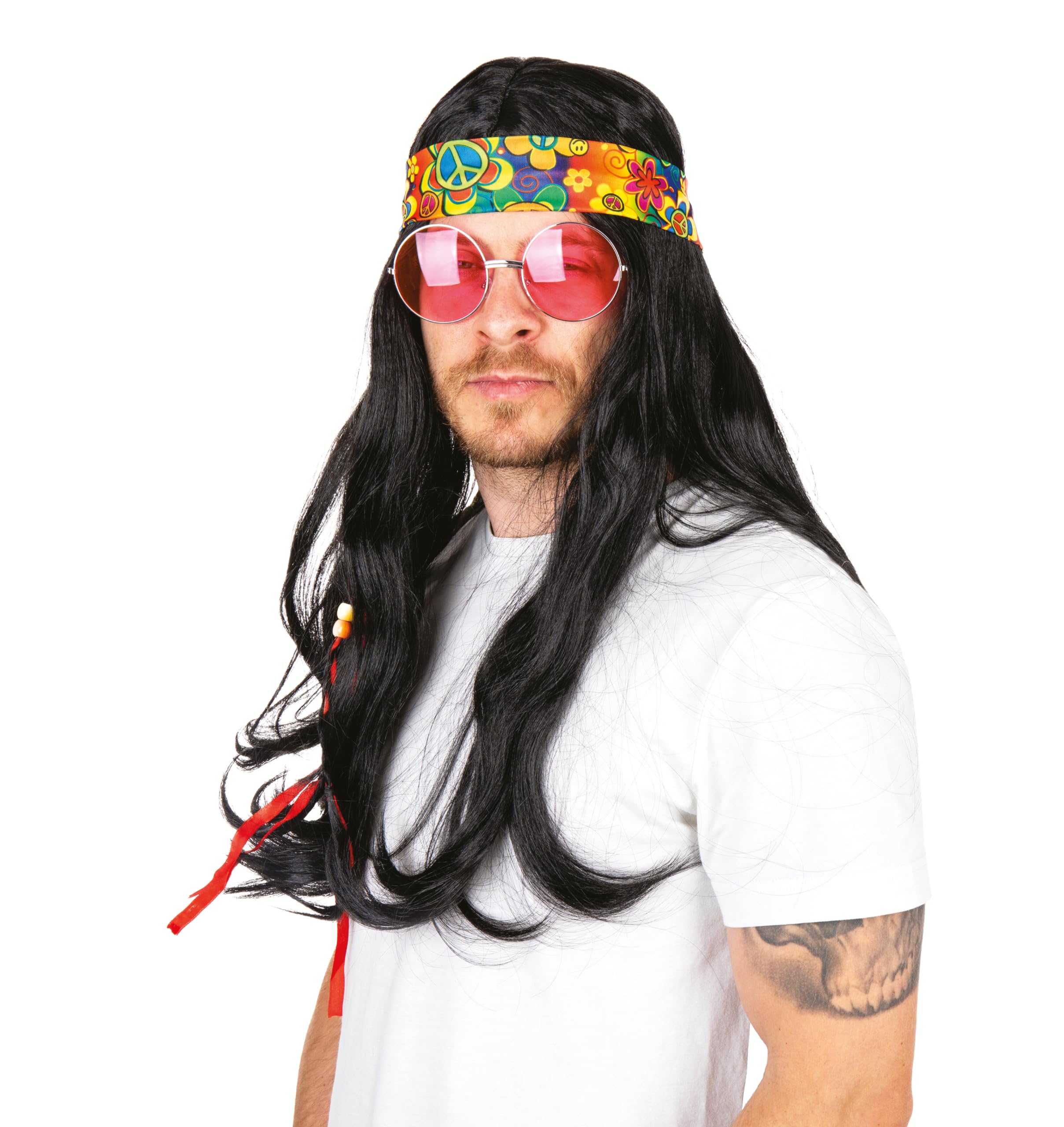 p-tit-clown-re66669-hippie-stirnband-mehrfarbig image 2