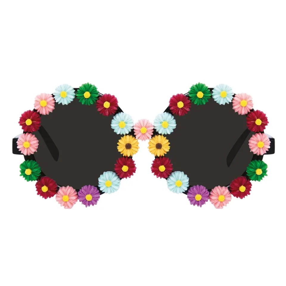 ptit-clown-mini-blumen-brille-multicolore-einheitsgr-e image 1