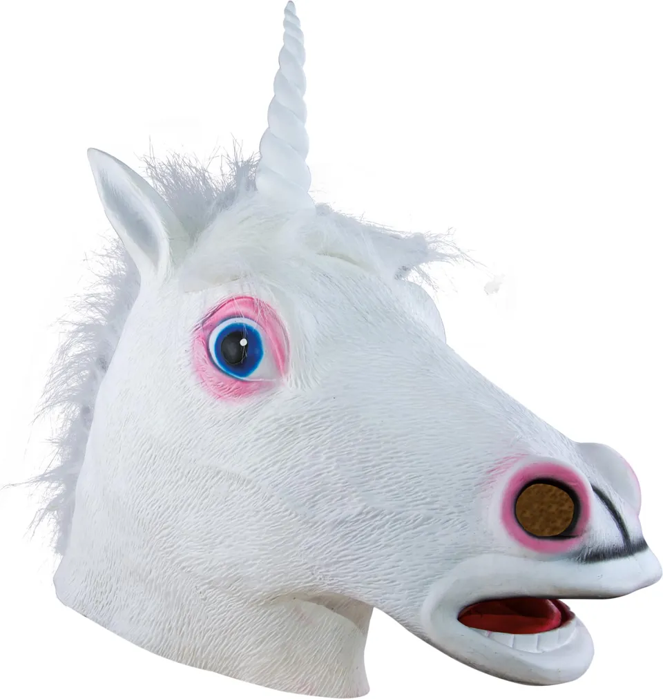 ptit-clown-einhorn-vollmaske-latex-erwachsene-unisex image 1