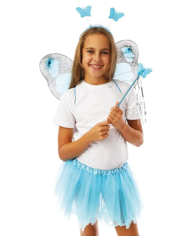 p-tit-clown-re80241-schmetterlings-set-t-rkis-kost-mzubeh-r image 1
