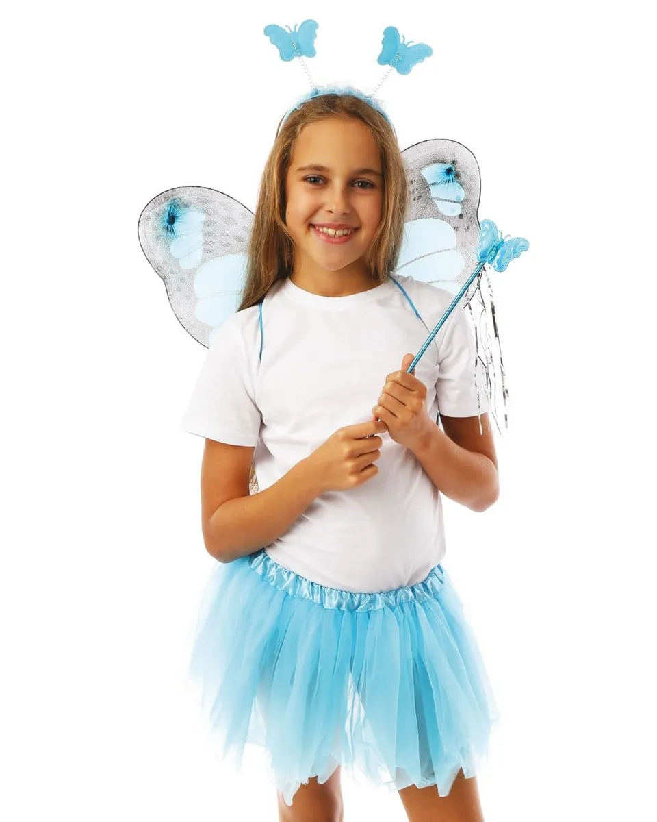 p-tit-clown-re80241-schmetterlings-set-t-rkis-kost-mzubeh-r image 1