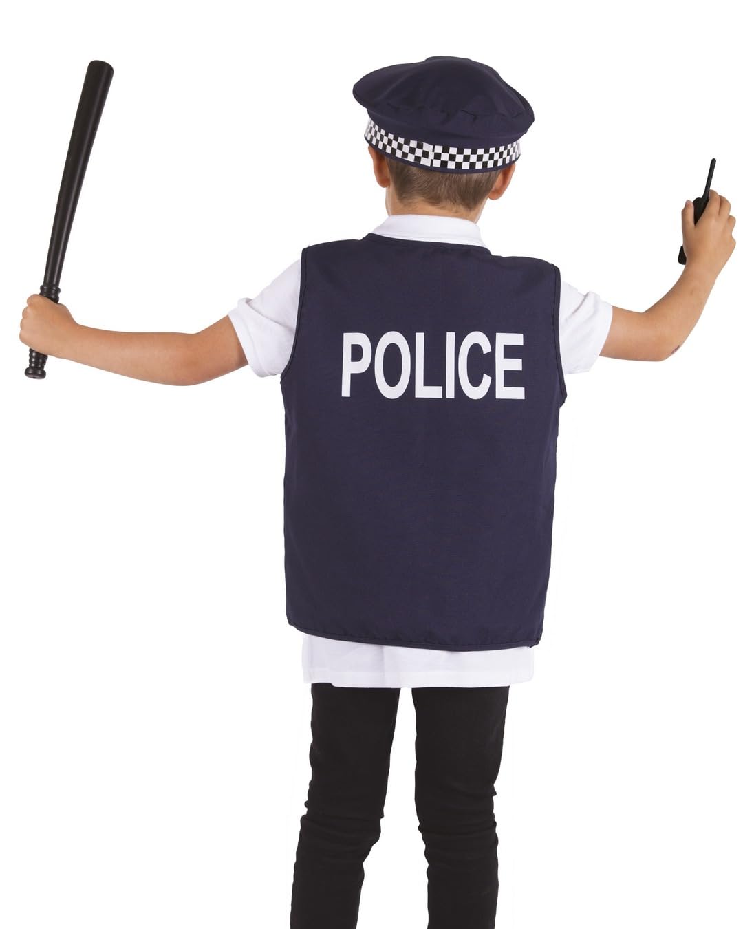 p-tit-clown-polizei-kost-m-set-kind-einheitsgr-e-dunkelblau image 4