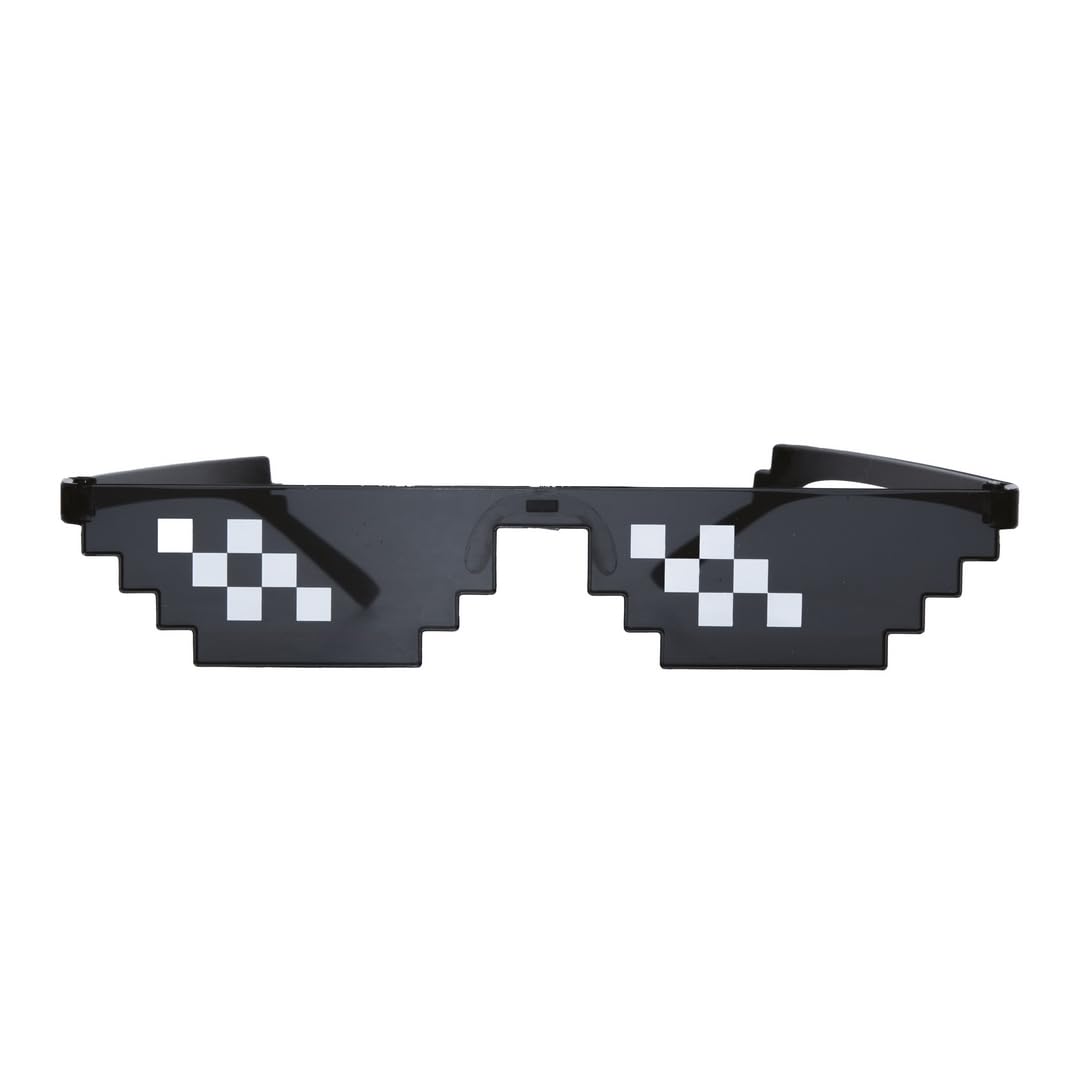 ptit-clown-pixel-art-brille-erwachsenen-kost-mbrille-im-pixel-design-party-acces image 1