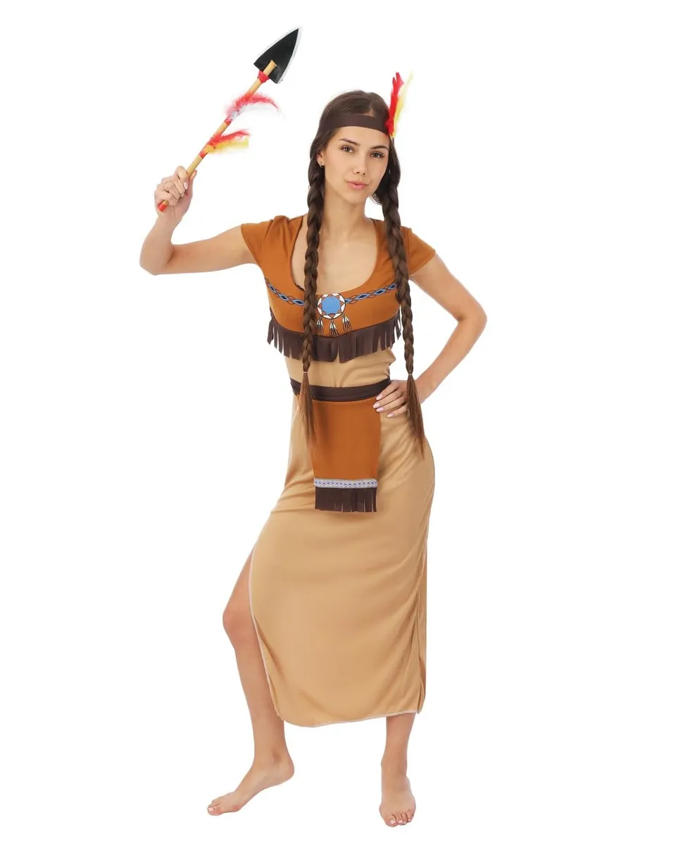 p-tit-clown-indianerkost-m-erwachsene-polyester-komplett image 1