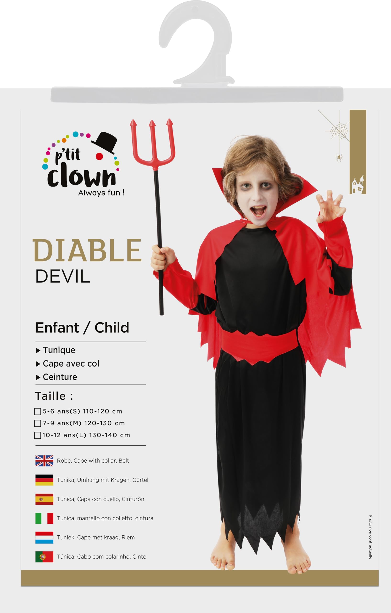 p-tit-clown-teufel-kost-m-kinder-verkleidung-karneval-halloween-2 image 5