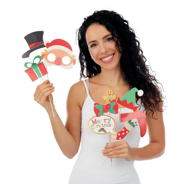ptit-clown-23657-photobooth-weihnachten-9-st-ck image 1