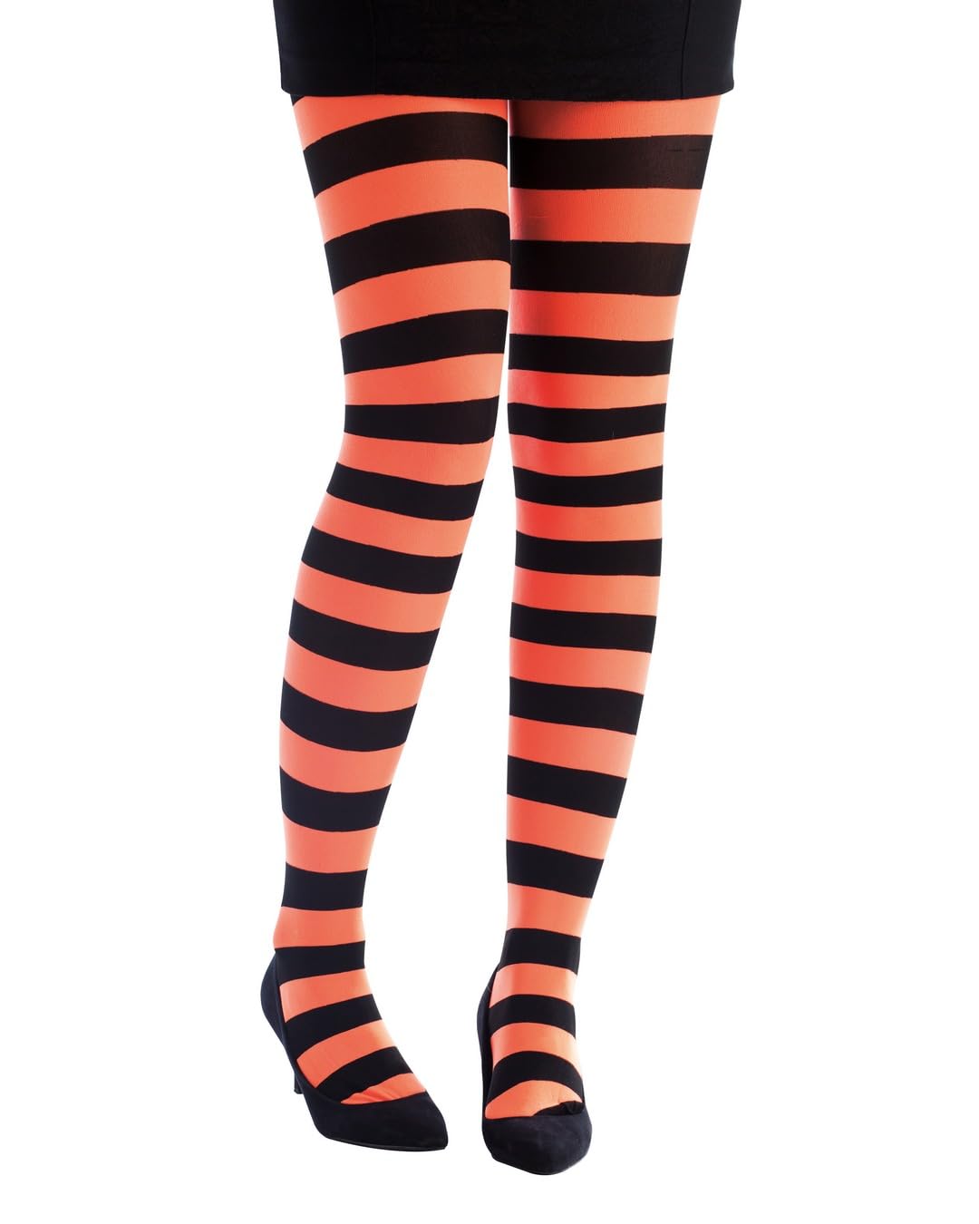 p-tit-clown-damen-strumpfhose-gestreift-wei-rot-blickdicht-einheitsgr-e image 6