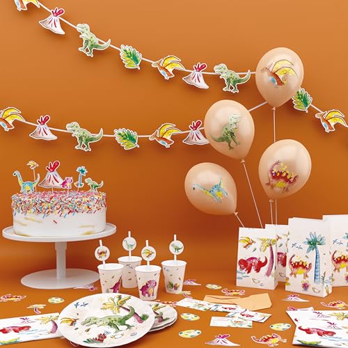 p-tit-clown-re22463-luftballons-geburtstag-dinosaurier-30-cm-8-st-ck image 6