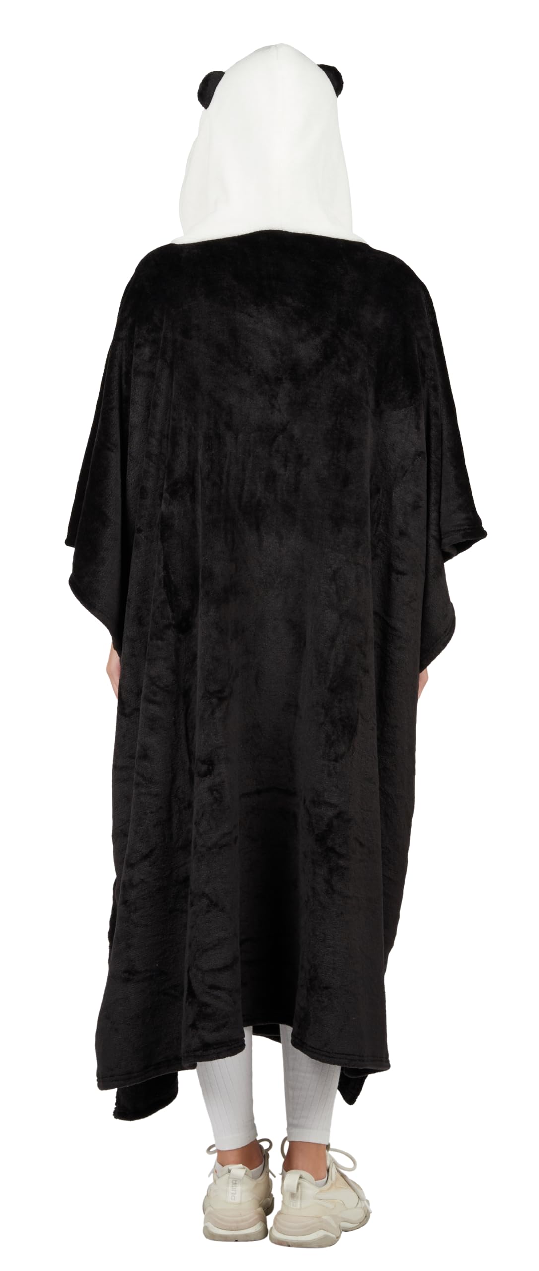 p-tit-clown-damen-panda-adulte-poncho-schwarz-one-size image 3