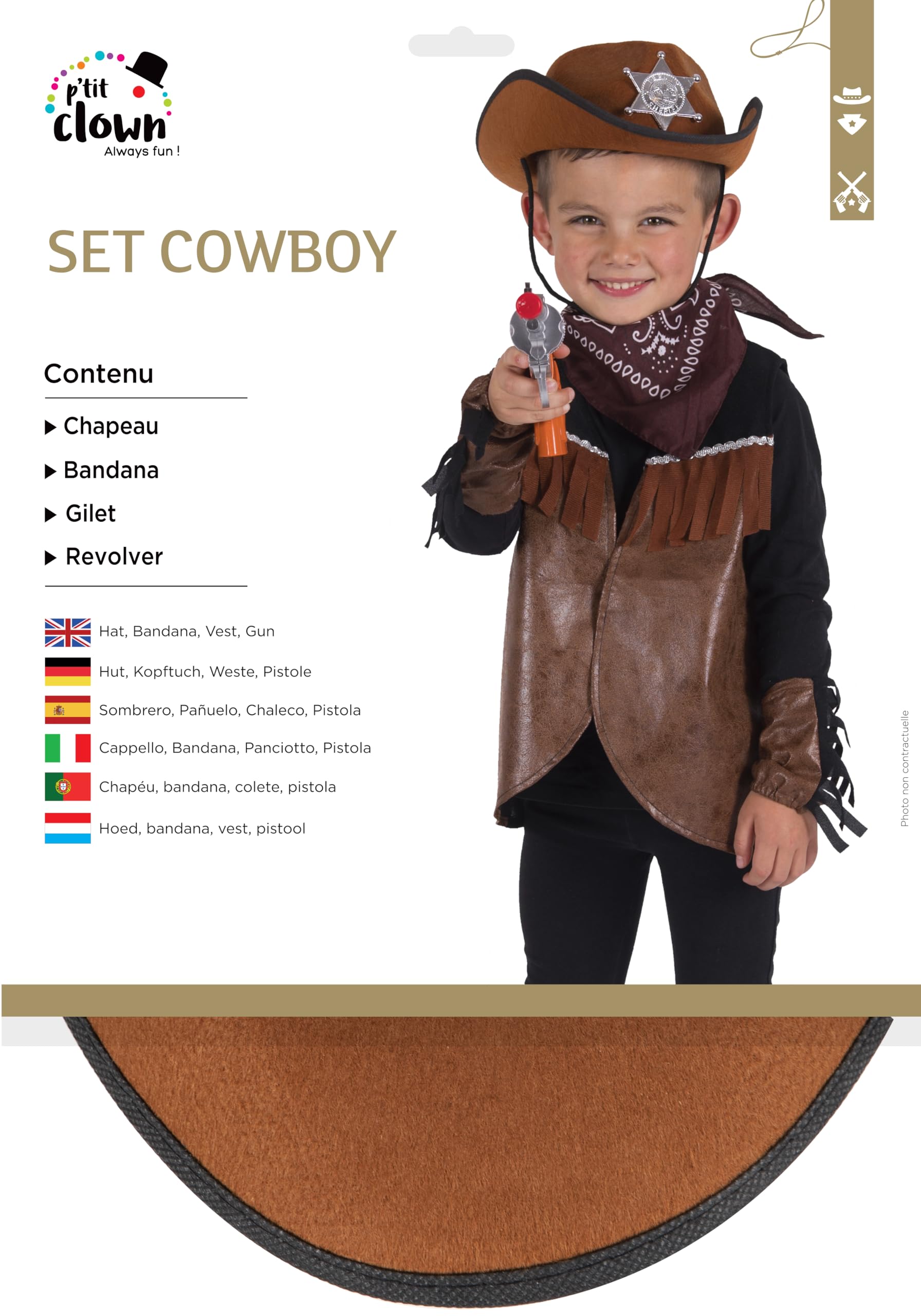 p-tit-clown-cowboy-set-kinder-kost-m-einheitsgr-e image 6