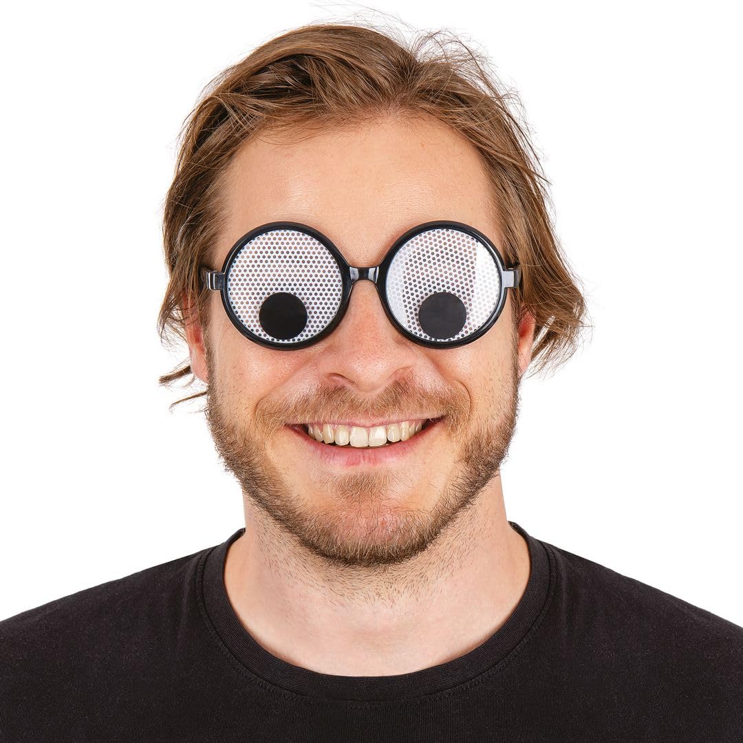 ptit-clown-brille-gro-e-bewegliche-augen-lustige-partybrille-erwachsene-unisex image 4