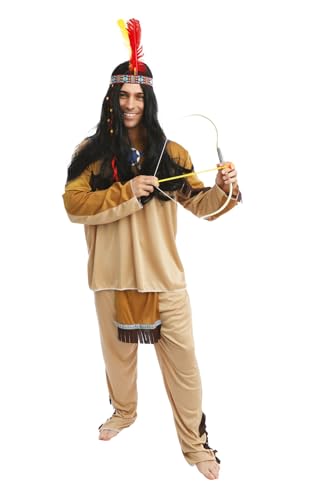 p-tit-clown-indianerbogen-wei-52-cm-mit-3-pfeilen-und-k-cher-kost-mset image 8