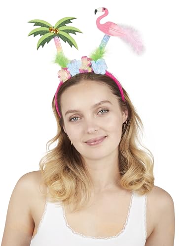 ptit-clown-haarreif-flamingo-und-palme-tropical image 4