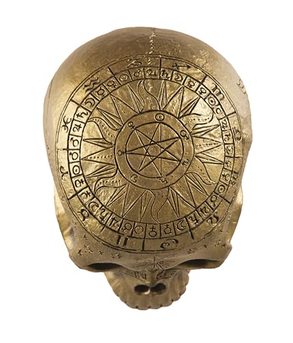 p-tit-clown-re23012-skelett-sch-del-gold-verziert-20-cm-deko-totenkopf image 7