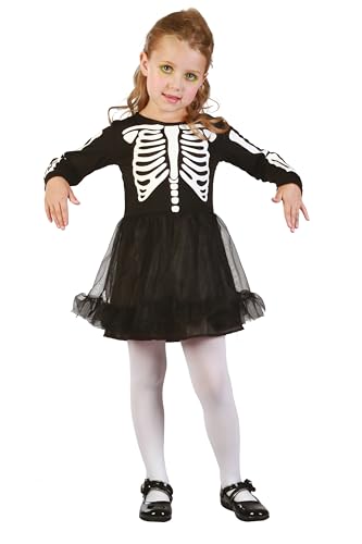 ptit-clown-82964-kost-m-baby-skelett-m-dchen-92-104-cm-kleid image 5
